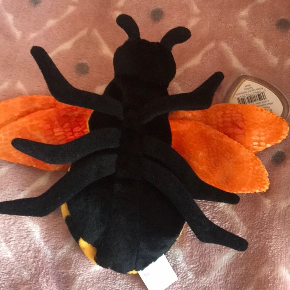 Rare 2001 Ty Original Beanie Babie Buzzie - Picture 6 of 6